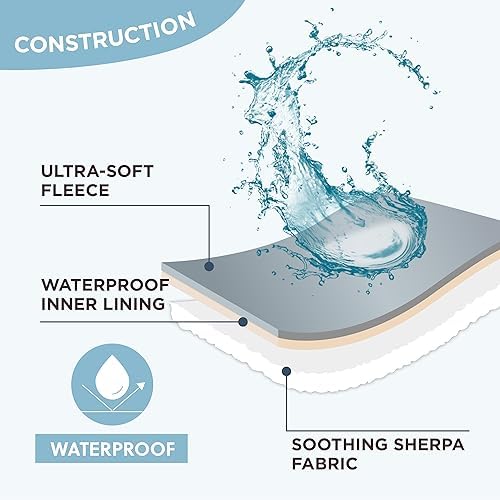 LE SURE Waterproof Blanket for Bed Cute Cozy 3D Jacquard, King（86"x108"） - Image 4