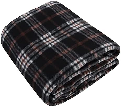 Trail maker 50x60 Throw Blankets, Plaid Fleece Throw Blankets for Bedroom, Couch, Livingroom, Chair, Pets, Outdoors - Image 3