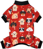 XPUDAC Christmas Dog Pajamas for Small Medium Dogs Puppy Clothes Pjs,XLarge by XPUDAC