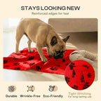 LINENLUX Fleece Dog Blankets 6-Pack, Soft Stretchy for Small Medium Puppy - Image 3