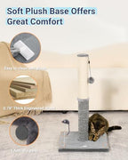 Happi N Pets Tall Cat Scratching Post, Large Cat Scratchers for Indoor Cats - Image 6