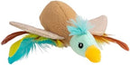 Catstages Flapperz Feathered Duck Catnip Kicker Crinkle Cat Toy, 7.5" by Catstages
