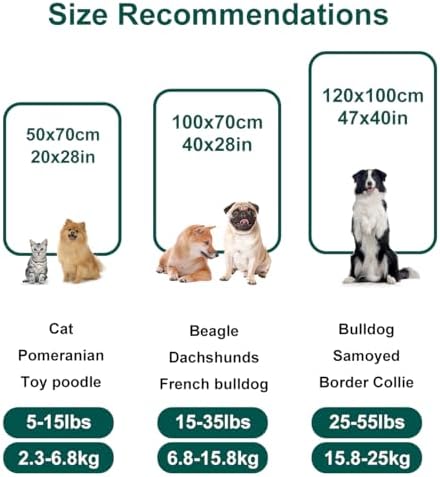 Onarway Dog Blanket Washable for Puppy: 4 Packs Dog Blankets 28”x20” - Image 3