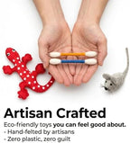 Glaciart One Wool Cat Toy Set with Catnip | Interactive Cat Toys for Play, Exercise & Boredom Relief | Mouse, Lizard & Swabs - Image 6