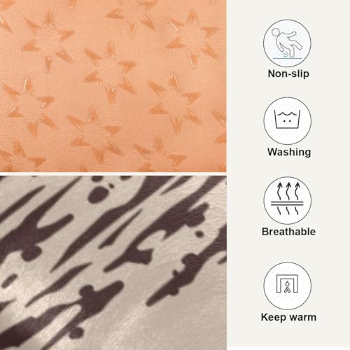 Western American Cowboy Dog Bed Mat Washable Anti Slip Bottom Comfy Kennel Pad Cat Crate Mat Dog Pet Pad 18 x 24 Inches - Image 4