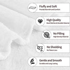 Whales Throw Blanket Lightweight Warm Sharks Flannel Fleece Blankets Cozy Soft Air Conditioning Blanket Gifts for Women Men Girls Boys 60"x50" - Image 4
