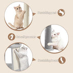 Small Cat Tree with Cat Scratching Post, 18.9 in Tower Light Gray - Image 4