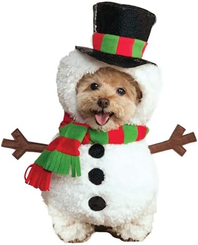 Rubies Walking Snowman Pet Costume for Dogs or Cats, Medium by Rubies