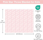 Kids Throw Blanket for Girls - 50"x60" - Image 3
