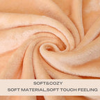 Pink Fleece Plush Throw Blanket 50"x60"for Couch Sofa Fuzzy Cozy Flannel - Image 2