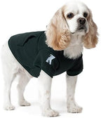 Koneseve Dog Hoodie Fleece Puppy Clothes Warm Sweater with Hat for Small Medium Dogs Cat Hooded Shirt Kitten Pet Basic Sweatshirt with Pocket Doggie Soft Winter Coat Apparel (Green; 2XL) - Image 5