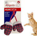 Huxley & Kent Plush Crinkle Catnip Cat Toy, Mittens for Kittens by HuxleyKent