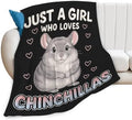 Chinchillas Blanket Chinchillas Throw Stuff Gifts for Kids 60"x50" by Unknown