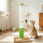 Cat Scratching Post with Stable Square Base for Indoor Small Cats&Kitten by EMUST