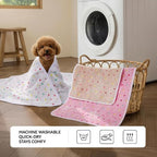 LINENLUX Dog Blankets 3-Pack, Super Soft Fluffy Fleece Pet Throw Warm - Image 4