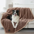Luciphia Waterproof Dog Blanket, Reversible Sherpa Fleece for Couch Cover by luciphia