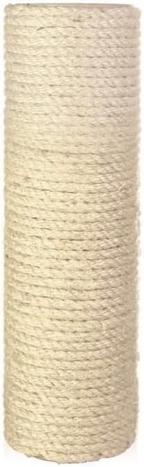 TRIXIE Replacement Sisal Post for Cat Scratching Posts, Backup Scratcher for Indoor Cat Furniture, Trees and Towers, 3.5 in x 11.8 in (9 x 30 cm) - Image 4