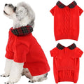 Dog Snowman Santa Sweater (Medium, Polo) by BAOBICUTE