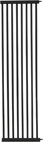 Lumizone Extra Tall Cat Gate Extension Kit 55.12" High 16.73" Wide Black | Tall Pet Gate Dog Gate for Doorway Hallway Stairs Pressure Mounted Extra Wide 1.37" Gap No Drilling