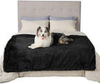Bedsure Waterproof Dog Blankets for Large Dogs, Fluffy Faux Fur, 50×60" - Image 4