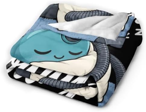Sleepy Vacuum Blanket Throw Gift for Girls Women 60"X50" - Image 5