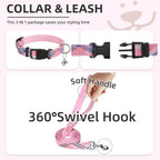PUPTECK Dog Harness, Collar and Leash Set No Pull for Small Medium Sized - Image 4