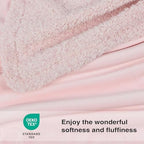 Reversible Pink Throw Blanket for Girls, 40x60 Inches - Image 4