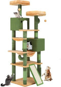 YITAHOME 193 cm Tall Cactus Cat Tower for Large Cats by YITAHOME