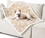 LE SURE Waterproof Dog Blankets for Medium Dogs Cute 3D Jacquard,30x40 - Image 2