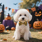 Halloween Dog Bow Ties Bulk for Small Dogs 30 Pack 3.9"*2.1" S - Image 7