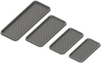 Sun Dolphin Boot Tray for Entryway Indoor, Heavy Duty Plastic Shoe Tray, Water Resistant Shoe Mat Tray Multipurpose Boot Mat