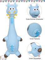 SCHITEC Squeaky Dog Toys, [2 Pack] Squawking Latex Toy with Interactive Squeaker, Squeak Rubber Duck Chicken for Medium Small Dogs - Image 5