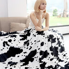Cow Print Blanket for Couch, 50x60 Inches - Image 2