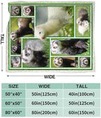 Ferret Blanket for Girls Women Boys Men Adults Kids Soft Cozy Fleece Cute Ferrets Throw Blankets Gifts Warm Flannel Plush Lightweight Decor for Couch Bed Sofa 50"X40" - Image 7