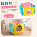 AsFrost Interactive Cat Toy for Indoor Cat, kitten Toys Cube Play House Bed - Image 5