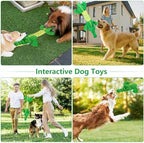 Letsmeet Large Squeaky Alligator Dog Toys, Interactive Puppy Toys with Crinkle Paper, Pull Tug of War Dog Toy, Plush Dog Chew Toys for Small, Medium, Large Breed - Image 6