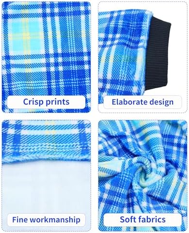 PET SHOW 4 Pack Boy Fleece Dog Pajamas Warm for Extra Large Dogs - Image 4