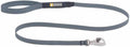 Ruffwear, Hi & Light Dog Leash, Ultralight 4.5 ft Lead with Lockable Swivel Crux Clip and Pick‑Up Bag Pocket, Minimalist Packable Webbing for Everyday Walks, Basalt Gray