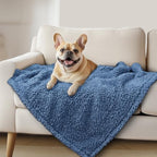 Luciphia Ultra Soft Sherpa Fleece Dog Puppy Cat Blanket for Small Pets by luciphia