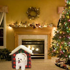 Christmas Cat Tent Cat Bed Cave (Pink, S(15.7 X 12.6 X 13.8 Inch)) - Image 5
