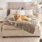 Bedsure Waterproof Dog Blankets for Large Dogs, Fluffy Faux Fur, 60×80" by BEDSURE