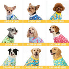 XPUDAC 4 Pack Thanksgiving Dog Pajamas Puppy Onesies for Small Dogs, L - Image 5
