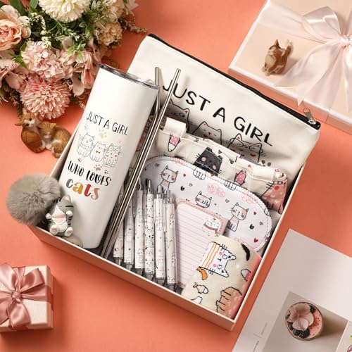Wonderjune 14 Set Christmas Cat Mom Gift for Women, Gifts for Cat Lover - Image 3