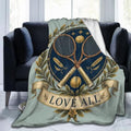 Tennis Blanket Vintage Sports Lover Throw Stuff Gifts 50"x40" by Unknown