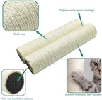 4 PCS Cat Tree Replacement Post, 15.7in & 7.9in M8 Scratching Refill Pole - Image 4