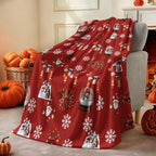 COMFAR Cute Christmas Blankets and Throws for Adults/Women/Boys/Kids, Holiday Fleece Throw Blanket for Couch/Sofa, Holiday Decor, Christmas Decorations/Gifts 40"x 60" - Image 7