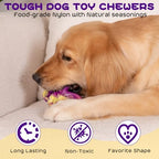 WinTour Tough Dog Chew Toys for Aggressive Chewers, Nylon Durable Dog Toys - Image 3