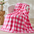BEDELITE Buffalo Plaid Flannel Fleece Throw Blanket for Couch by BEDELITE