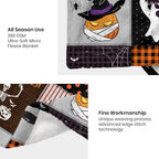 Halloween Throw Blanket, Fall Decorations for Home, 40x60inches - Image 2