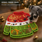Christmas Lick Mat for Dogs, Puppies & Cats, 29 Suction Cups - Image 3